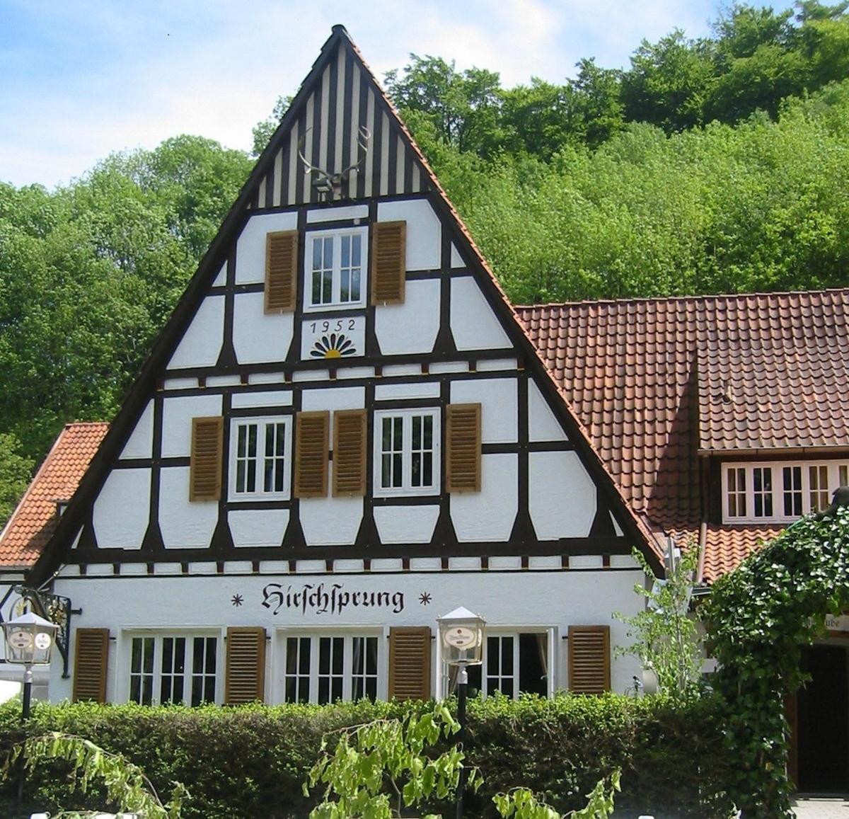 Landhaus Hirschsprung Detmold Eksteriør billede